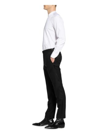 Windsor. Anzughose Turo Shaped Fit Mit Galonstreifen schwarz