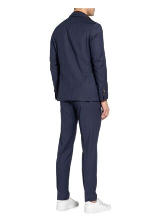 Windsor. Anzugsakko Travel Shaped Fit blau