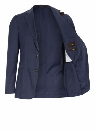 Windsor. Anzugsakko Travel Shaped Fit blau