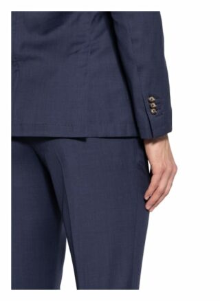 Windsor. Anzugsakko Travel Shaped Fit blau
