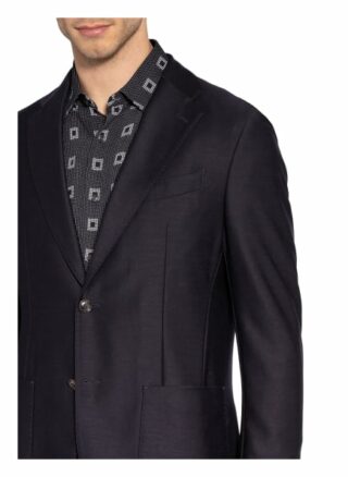 Windsor. Anzugsakko Travel Slim Fit blau