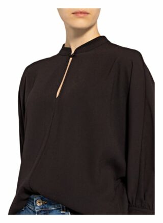 Windsor. Blusenshirt Mit 3/4-Arm schwarz