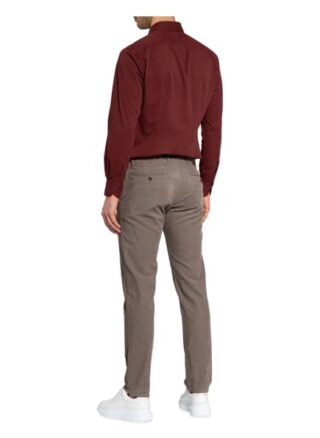 windsor. Lugano Flanellhemd Herren, Rot