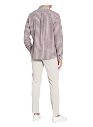 windsor. Orleandro Casual-Hemd Herren, Braun