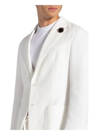 Windsor. Sakko Giro-D Slim Fit Mit Leinen weiss