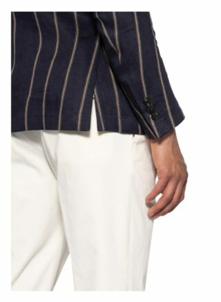 Windsor. Sakko Satino Extra Slim Fit blau