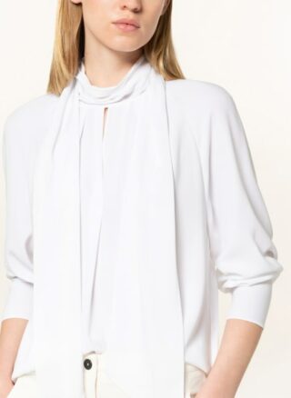 Windsor. Schluppenbluse weiss