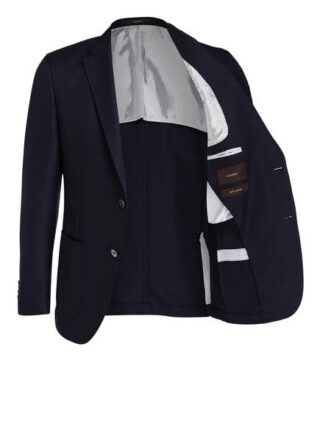 windsor. Giron Slim Fit Sakko Herren, Blau