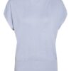Windsor. Strickshirt Aus Seide blau