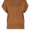 Windsor. Strickshirt Aus Seide braun