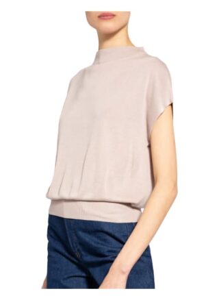 Windsor. Strickshirt Aus Seide grau