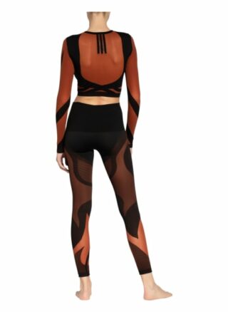 Wolford Sheer Motion Longsleeve Damen, Schwarz