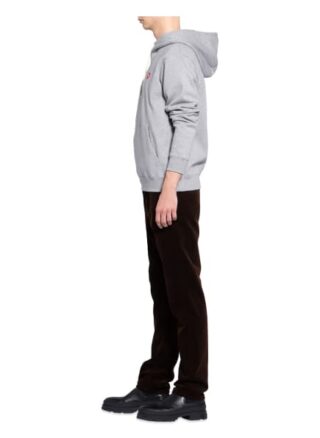 WOOD WOOD Ian Hoodie Herren, Grau