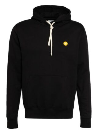 WOOD WOOD Ian Hoodie Herren, Schwarz