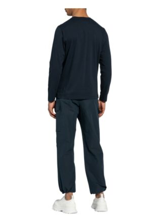 WOOD WOOD Peter Longsleeve Herren, Blau
