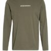 WOOD WOOD Peter Longsleeve Herren, Grün