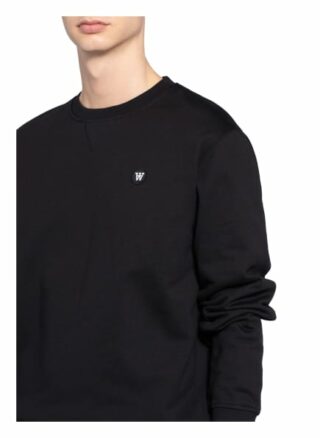 WOOD WOOD Sweatshirt Herren, Schwarz