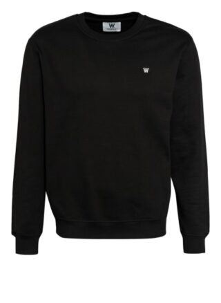 WOOD WOOD Sweatshirt Herren, Schwarz