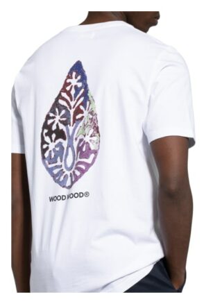 WOOD WOOD Sami T-Shirt Herren, Weiß