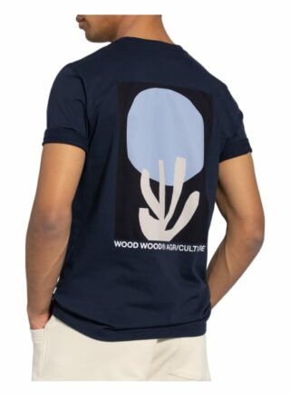 WOOD WOOD T-Shirt Herren, Blau