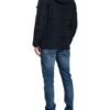 Woolrich Daunenjacke Blizzard Mit Lammfellbesatz blau