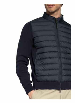 Woolrich Daunenjacke Im Materialmix blau