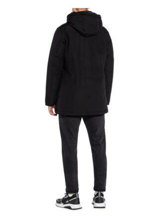 WOOLRICH Daunenparka Arctic Daunenjacke Herren, Schwarz
