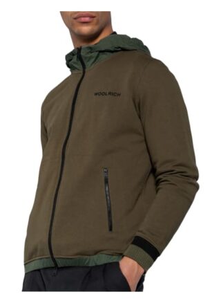 Woolrich Sweatjacke gruen