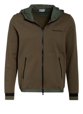 Woolrich Sweatjacke gruen