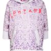 Yippie Hippie Oversized-Hoodie violett