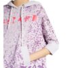 Yippie Hippie Oversized-Hoodie violett