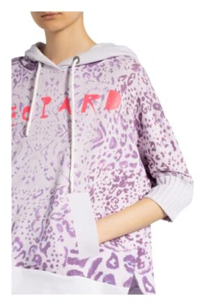 Yippie Hippie Oversized-Hoodie violett