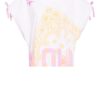 Yippie Hippie Oversized-Shirt weiss