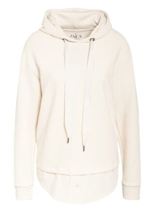 Zaída Hoodie Mit Schmucksteinbesatz beige