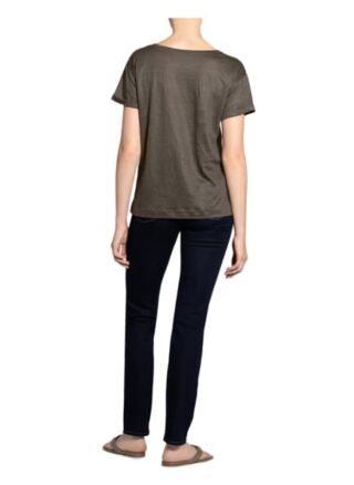Zaída T-Shirt Aus Leinen gruen