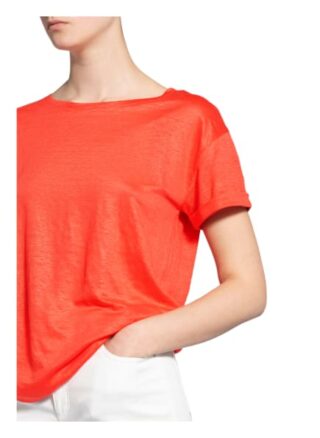 Zaída T-Shirt Aus Leinen rot
