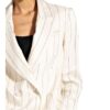 Zimmermann Blazer The Lovestruck Mit Leinen weiss