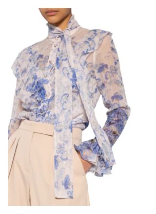 Zimmermann Blusenshirt Luminous Mit Volantbesatz blau