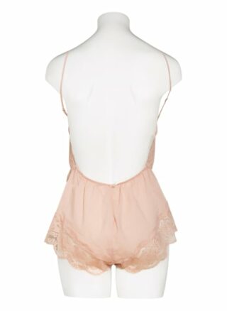 Zimmermann Body Botanica Teddy Mit Spitzenbesatz beige