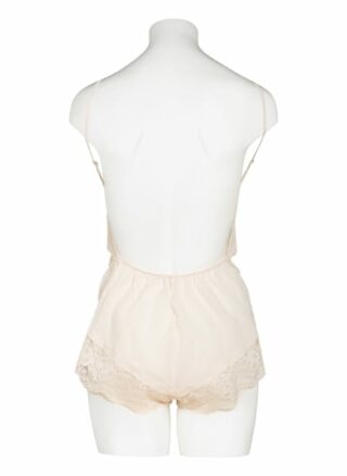 Zimmermann Body Botanica Teddy Mit Spitzenbesatz weiss