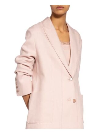 Zimmermann Longblazer Luminous Mit Leinen rosa