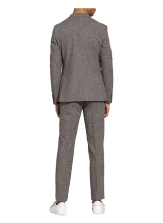 Zzegna Anzug Drop 8 Extra Slim Fit grau