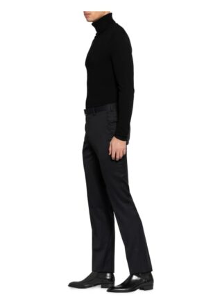 Zzegna Anzughose Slim Fit schwarz