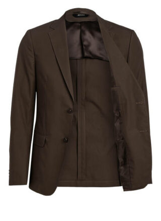 Zzegna Anzugsakko Extra Slim Fit braun