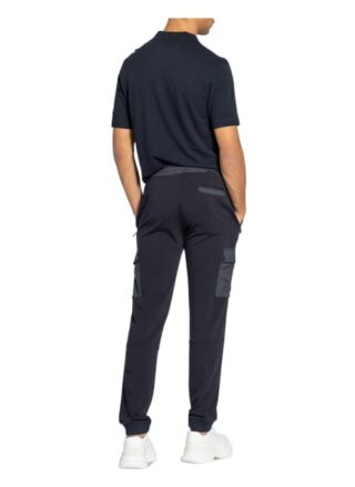 Zzegna Cargo-Sweatpants blau