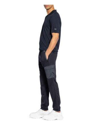Zzegna Cargo-Sweatpants blau