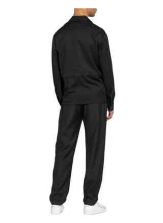 Zzegna Hemd Regular Fit Aus Merinowolle schwarz