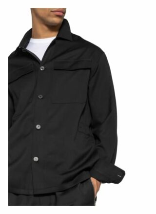 Zzegna Hemd Regular Fit Aus Merinowolle schwarz