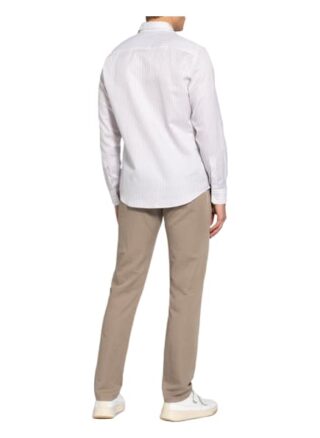 Zzegna Hemd Regular Fit Mit Leinen beige