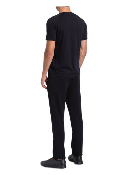 Zzegna Hose Im Jogging-Stil Regular Fit Aus Merinowolle blau Zzegna Hose Im Jogging-Stil Regular Fit Aus Merinowolle blau
